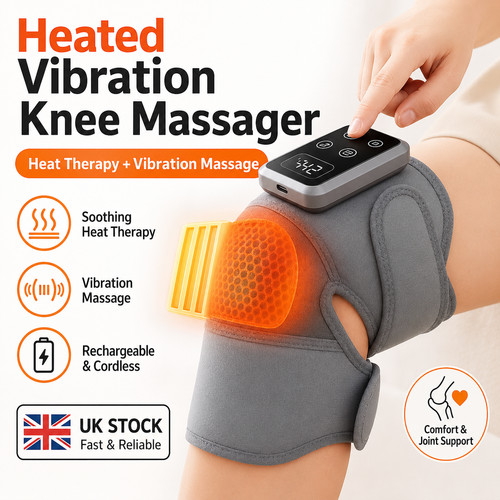 Rechargeable heated knee - heated,