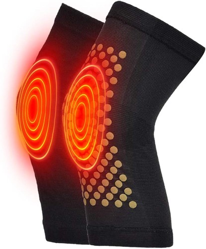 Self heating knee brace - heating,