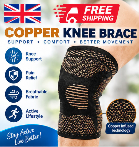 Copper knee support - copper,