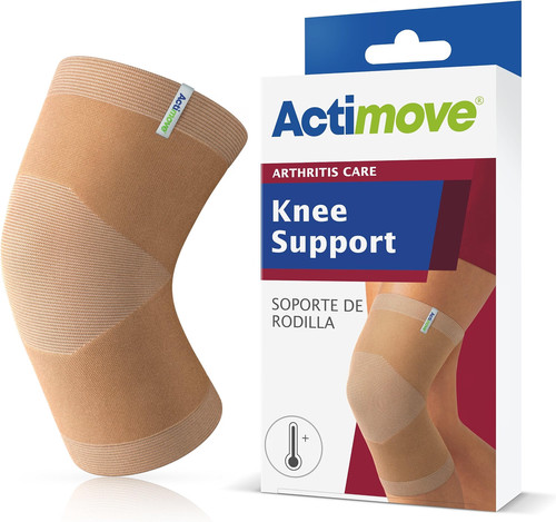 Knee support large beige - large, heat