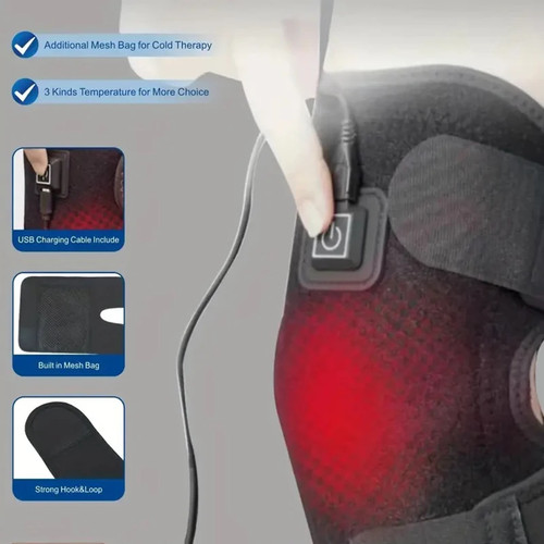 Electric knee heating pad for - knee,