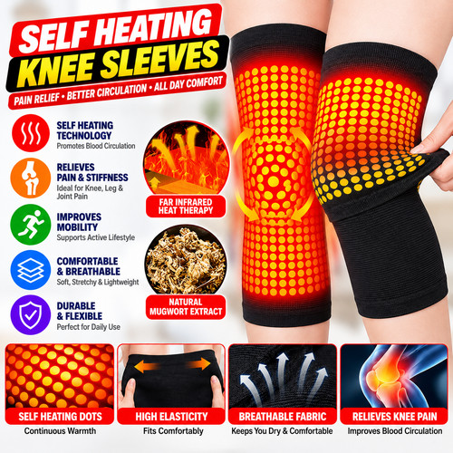 2xpcs self heating knee pad - 2xpcs,
