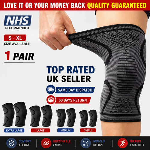 Knee support brace - 2x,