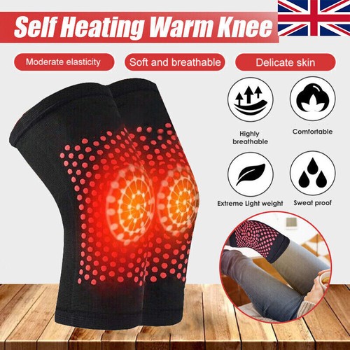 Self heating knee support - self,