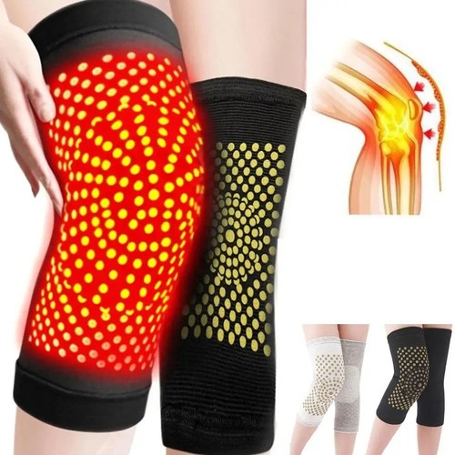 Self heating knee support - heating,