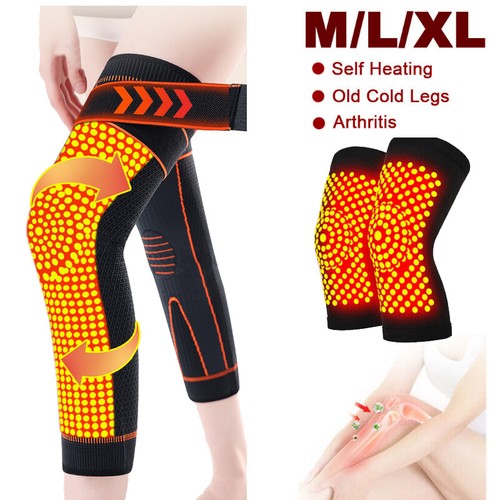 Self heating knee support - heating, leg