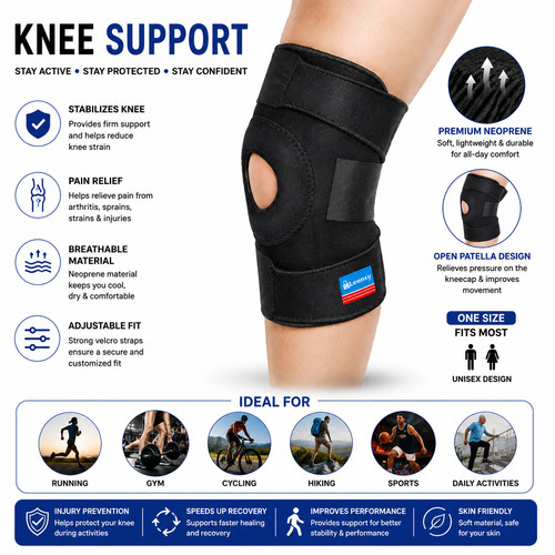 Knee brace nhs use support - use,