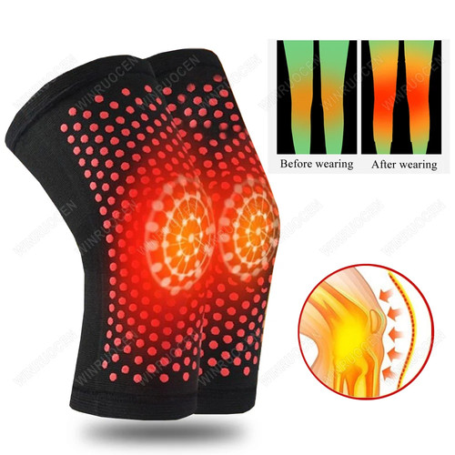 Self heating knee support - 2x,
