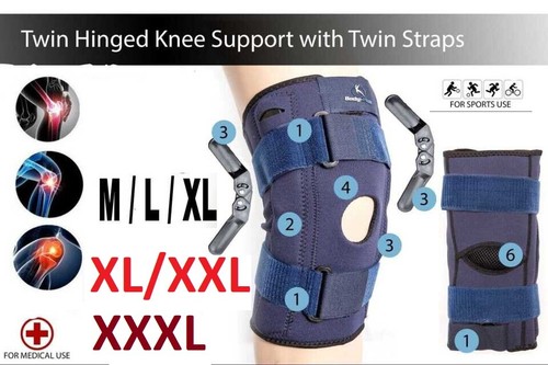 Medical grade hinged - hinged, knee