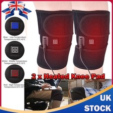 2x Heated Knee Pad USB Knee