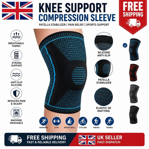 Knee support compression - support, anti