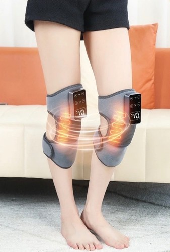 Portable heated knee brace - heated,