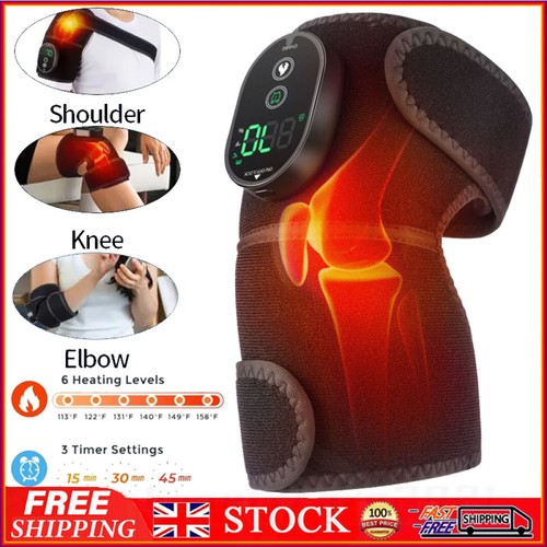 Electric heated knee support - heated,