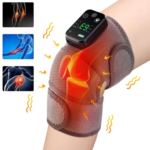 Heated knee support - 3-in-1,