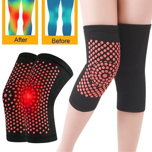 Self heating knee support - 2x,