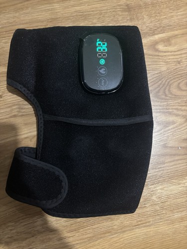 Heated vibrating knee support - heated,